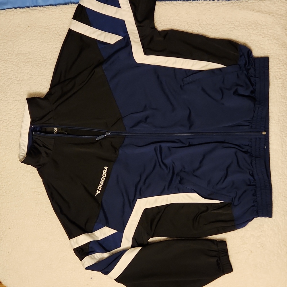 Vintage men's DIADORA track jacket